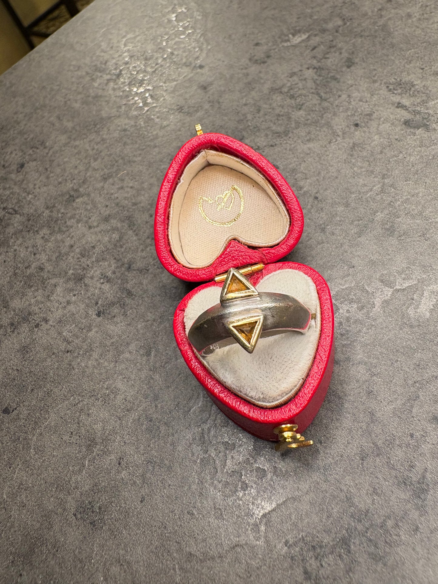 Anello Argento 925 e Citrini