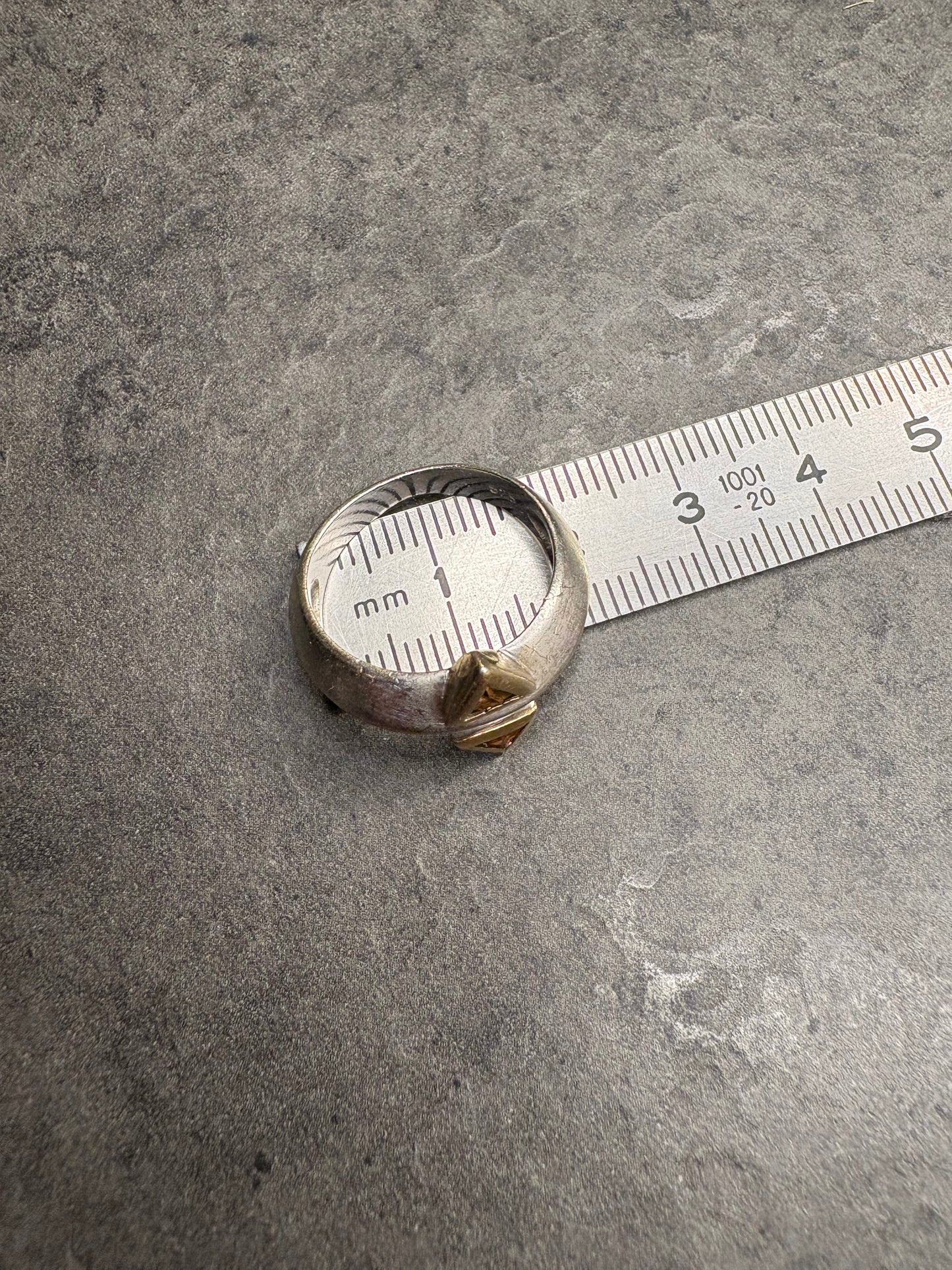 Anello Argento 925 e Citrini