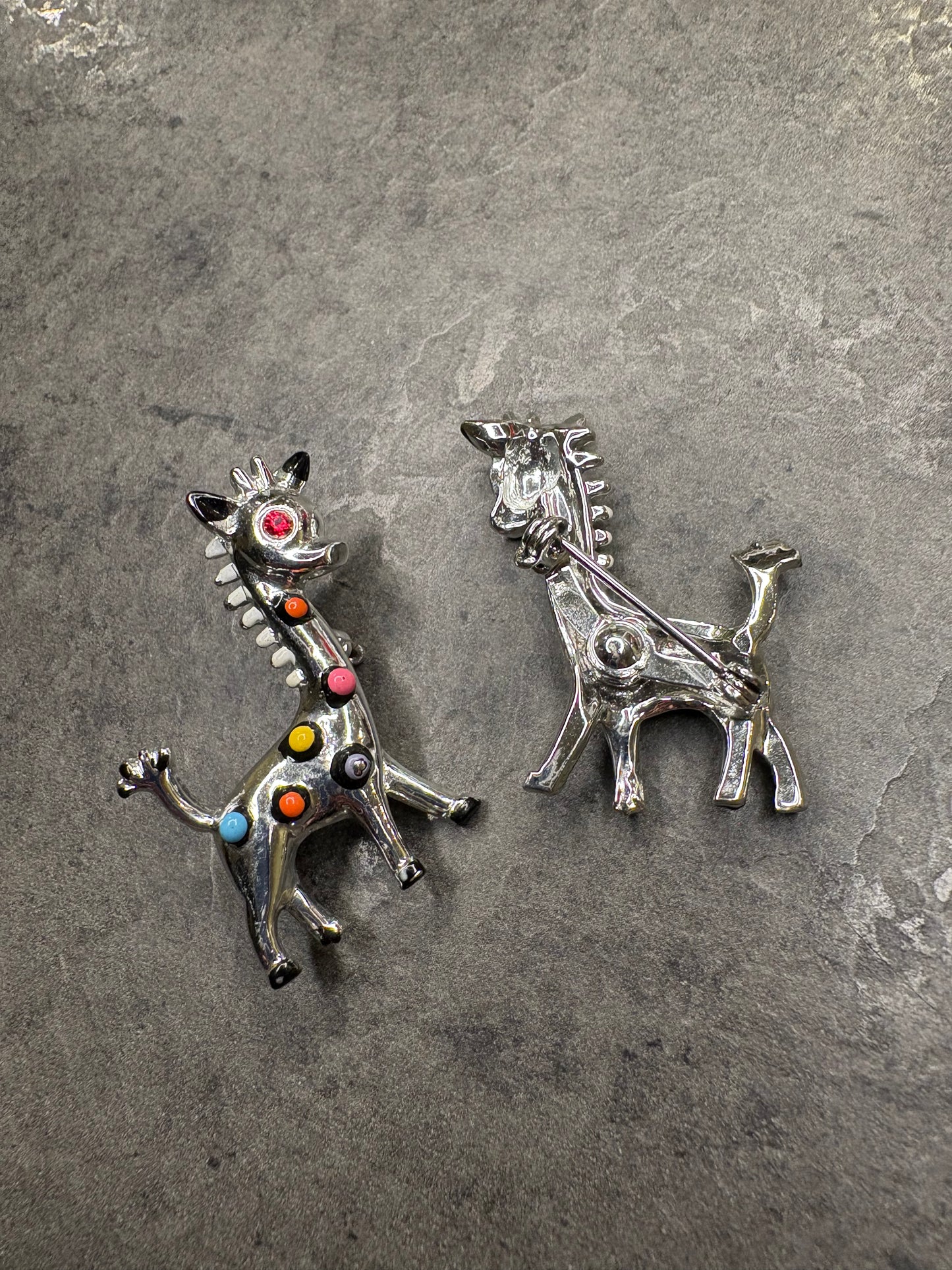 Spille “Coppia dì Giraffe”