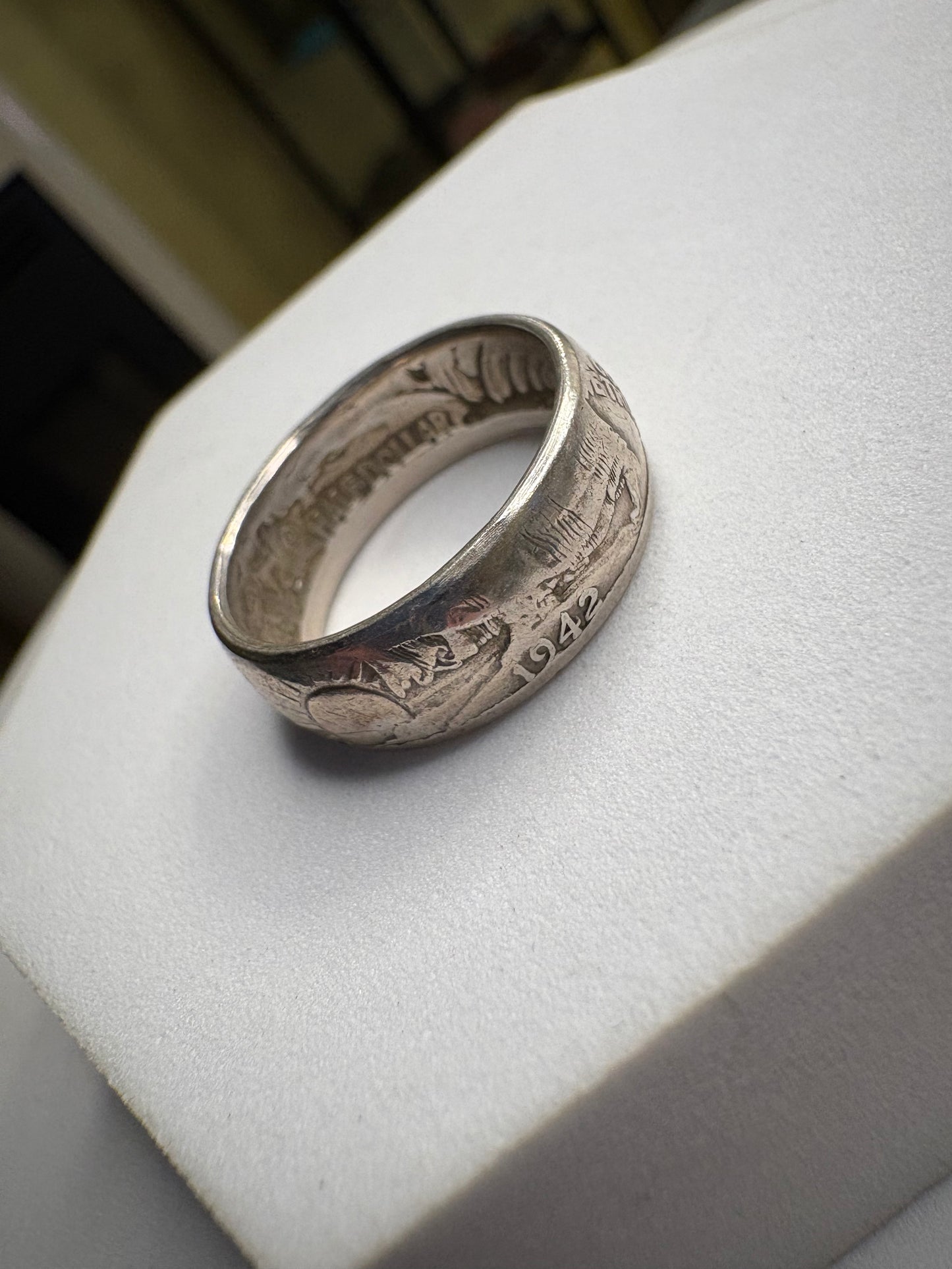 Anello da moneta “Walking Liberty”