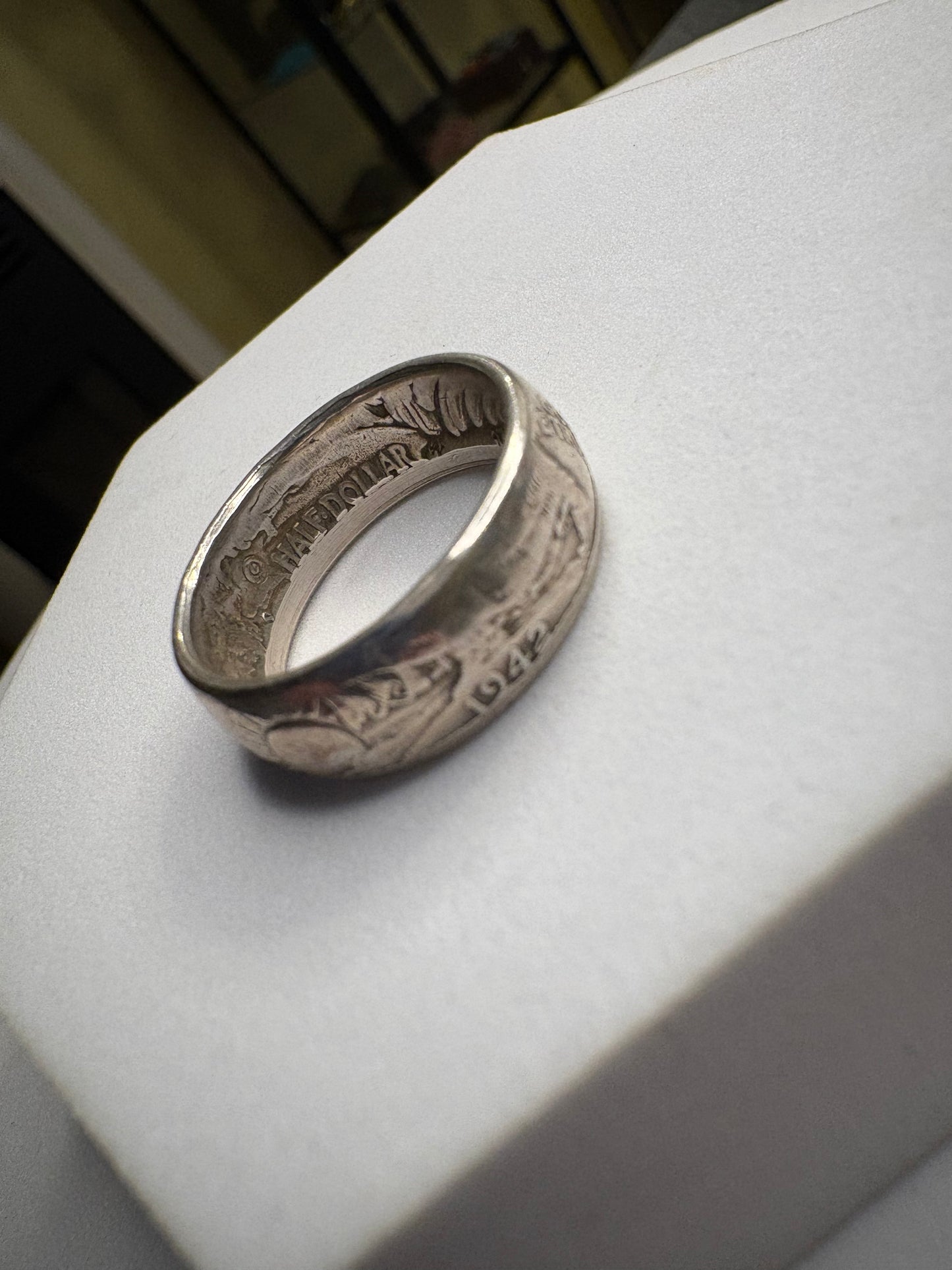 Anello da moneta “Walking Liberty”