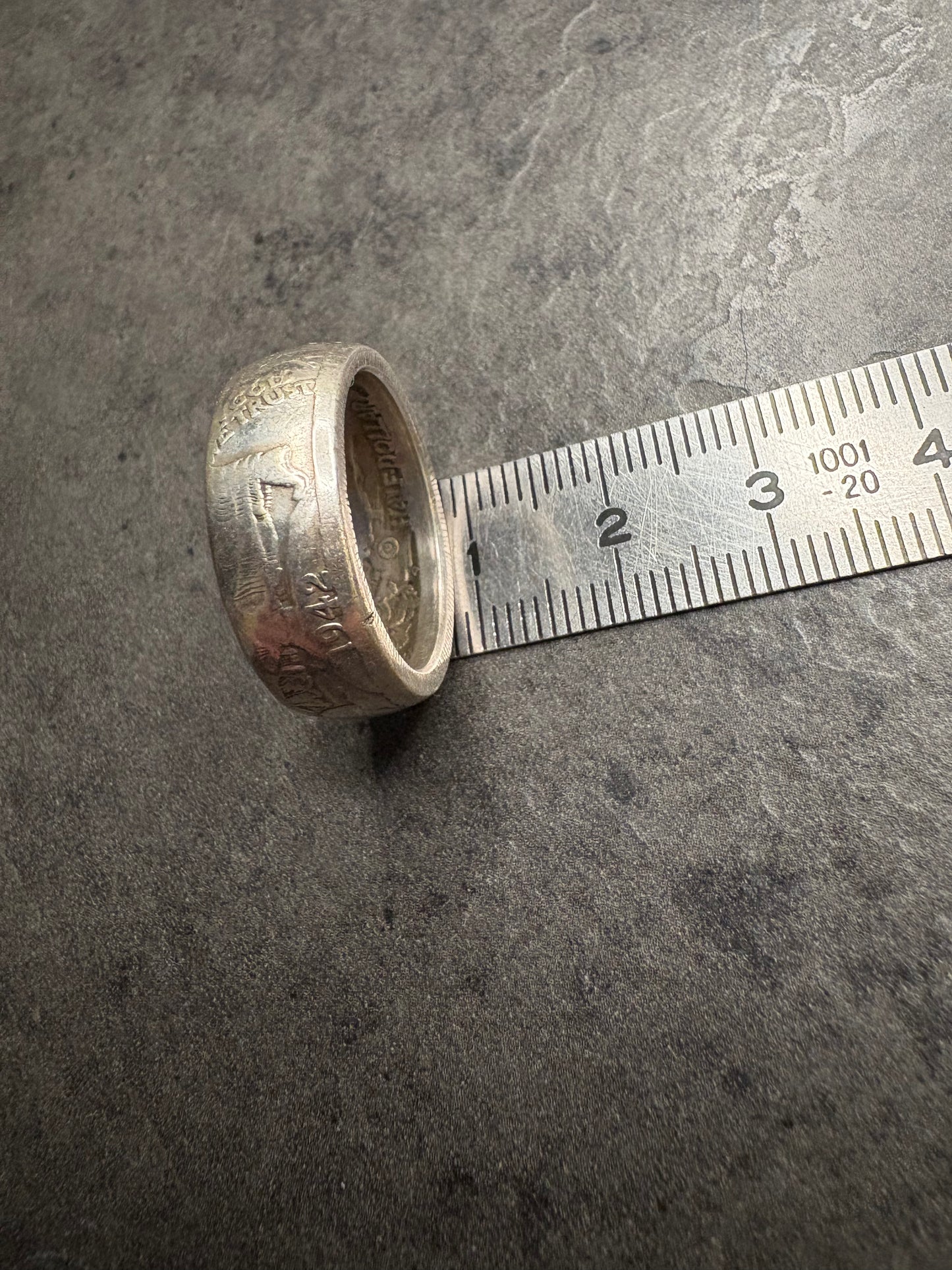 Anello da moneta “Walking Liberty”