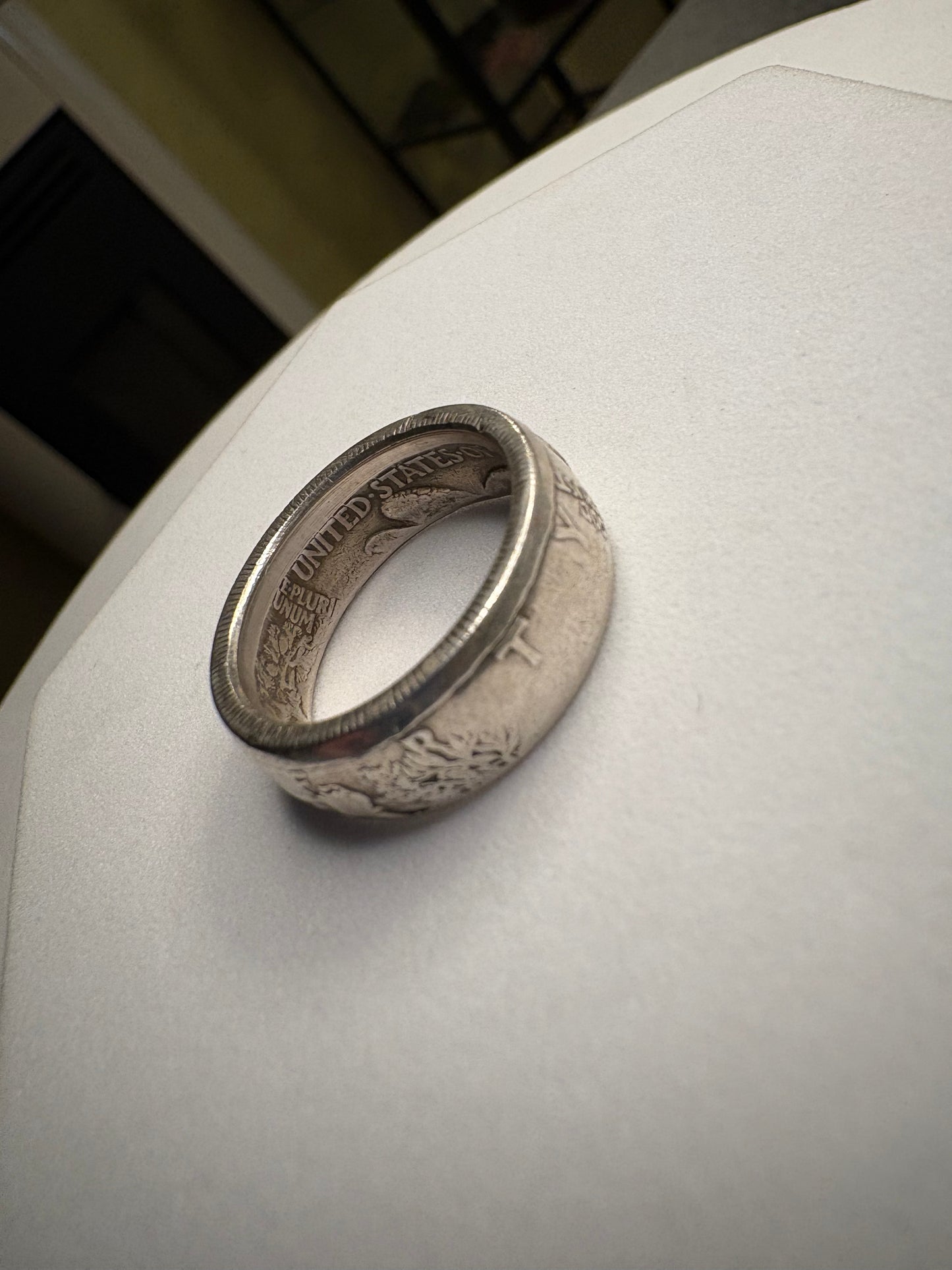 Anello da moneta “Walking Liberty”