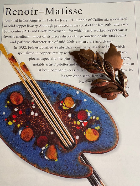 Spilla Matisse Renoir