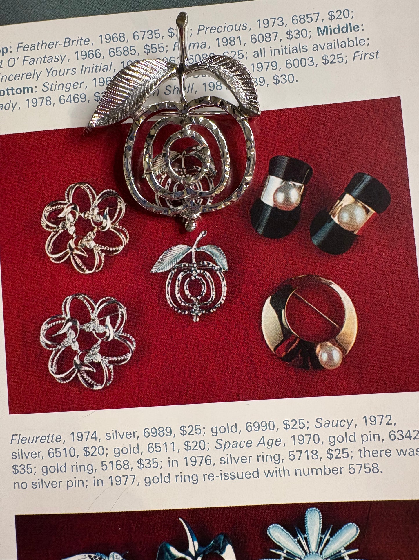 Spilla Sarah Coventry 1972