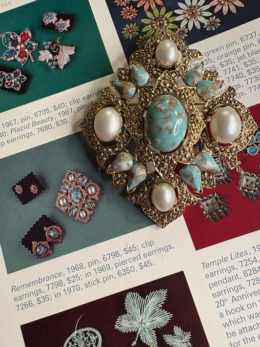 Spilla-Pendente Sarah Coventry 1968.