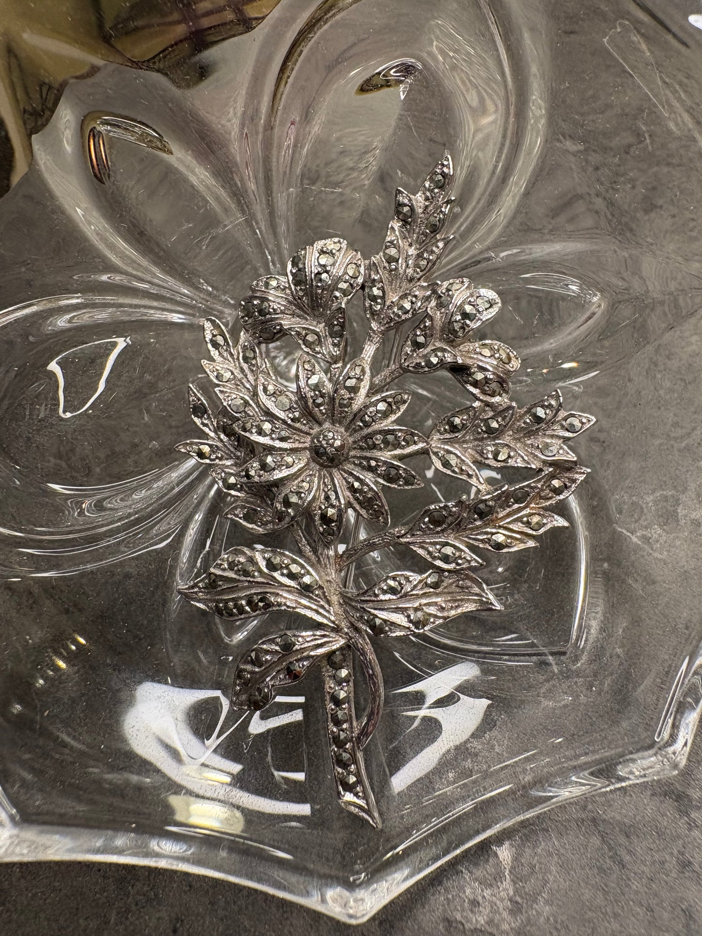 Spilla con Marcasiti