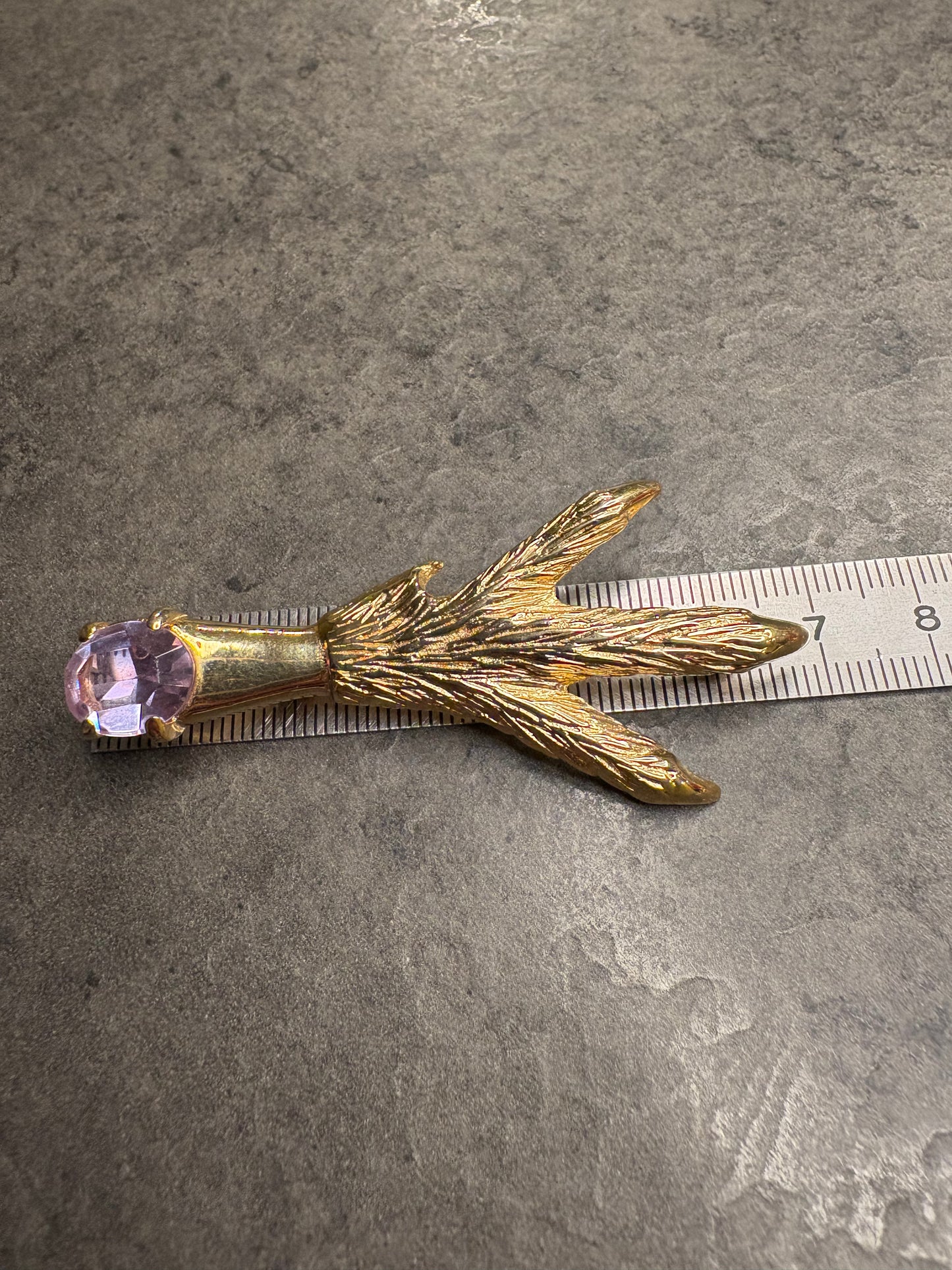 Spilla “lucky claw”