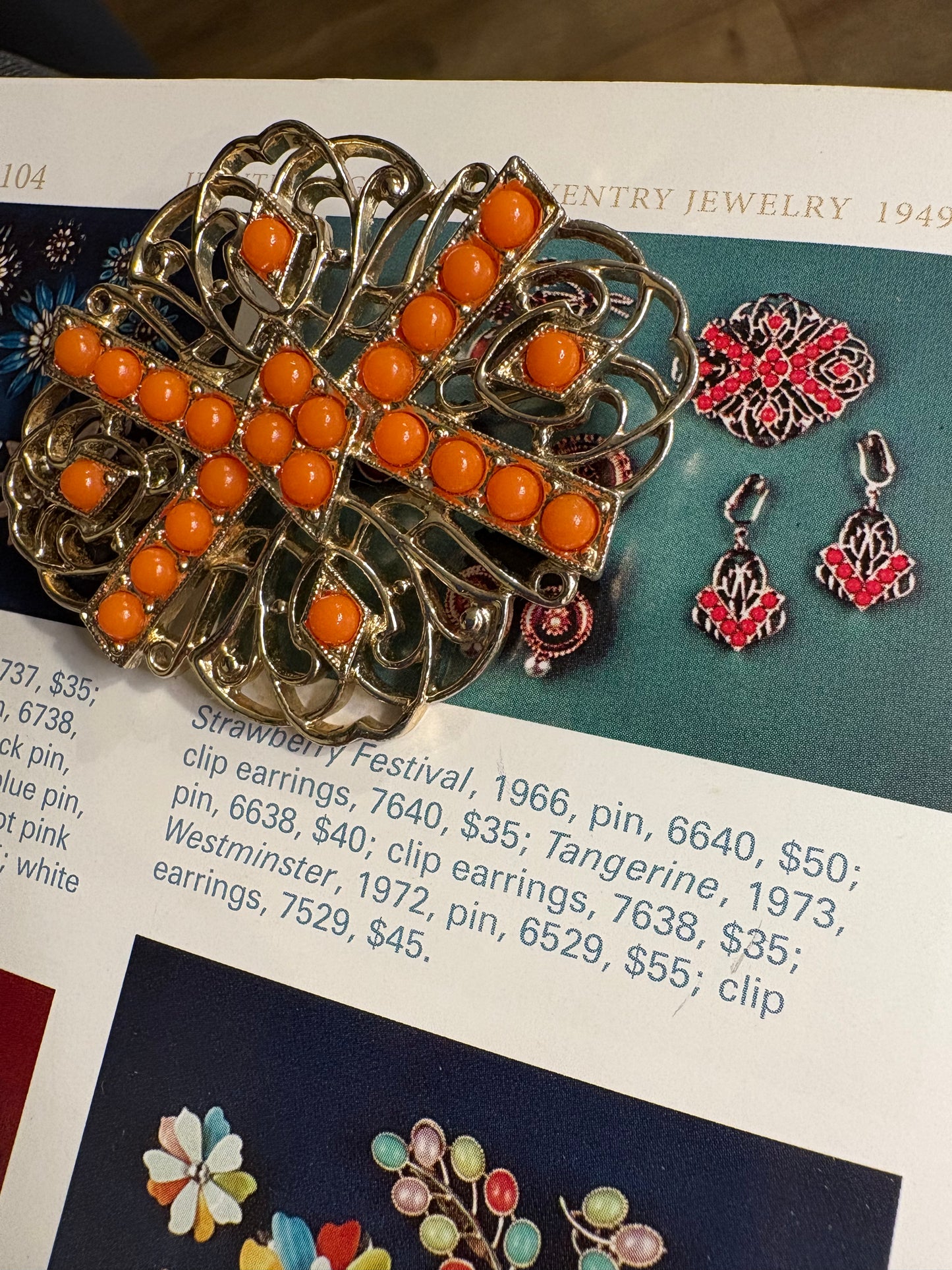 Spilla Sarah Coventry 1973