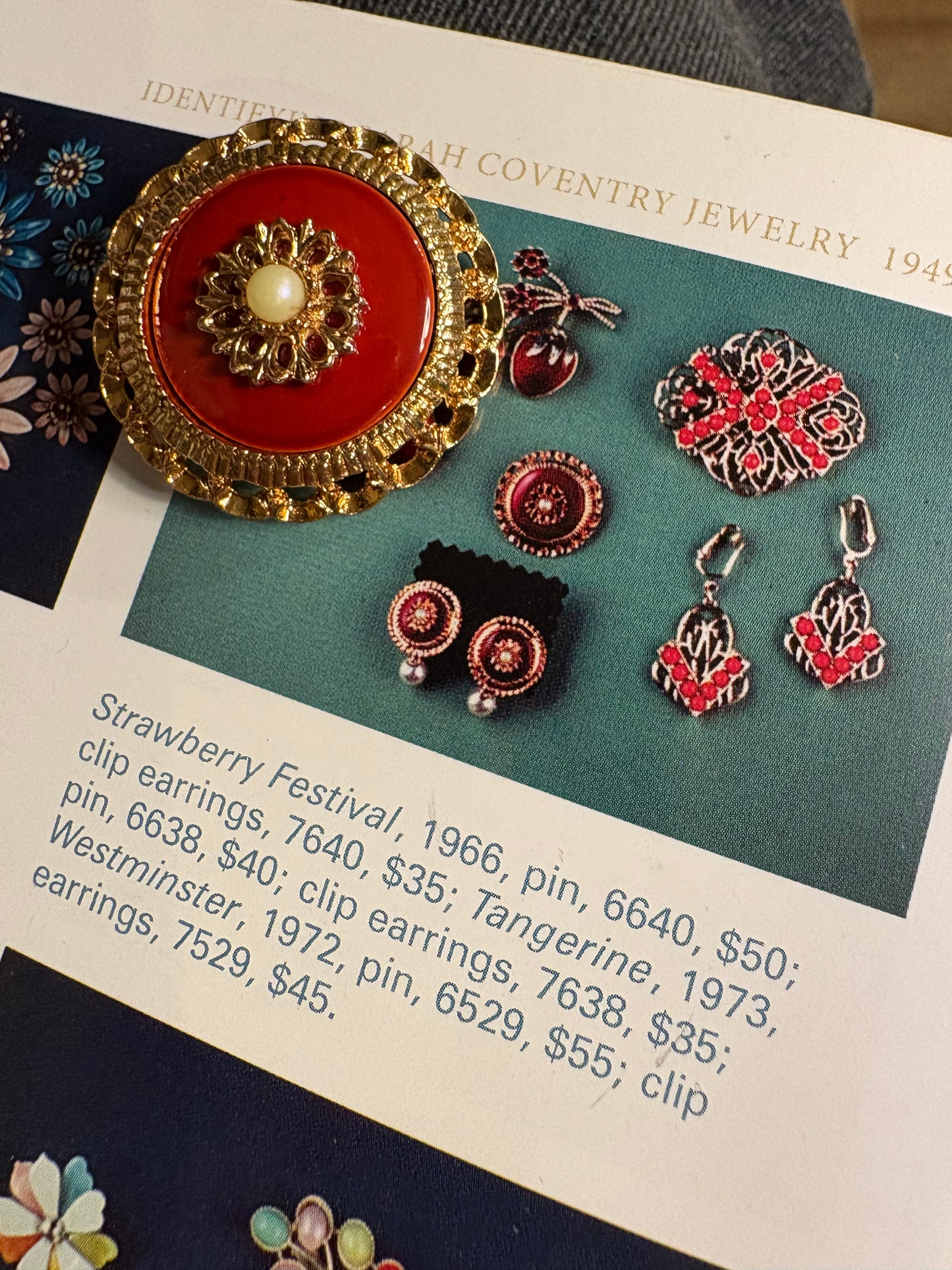 Spilla Sarah Coventry 1972