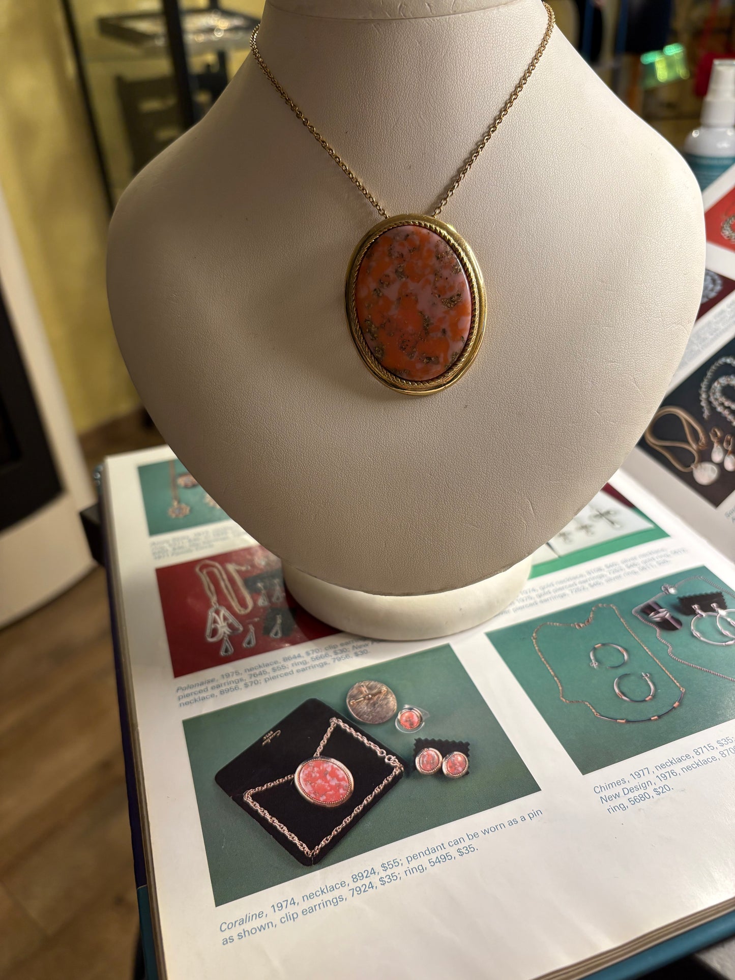 Spilla-Pendente Sarah Coventry 1974