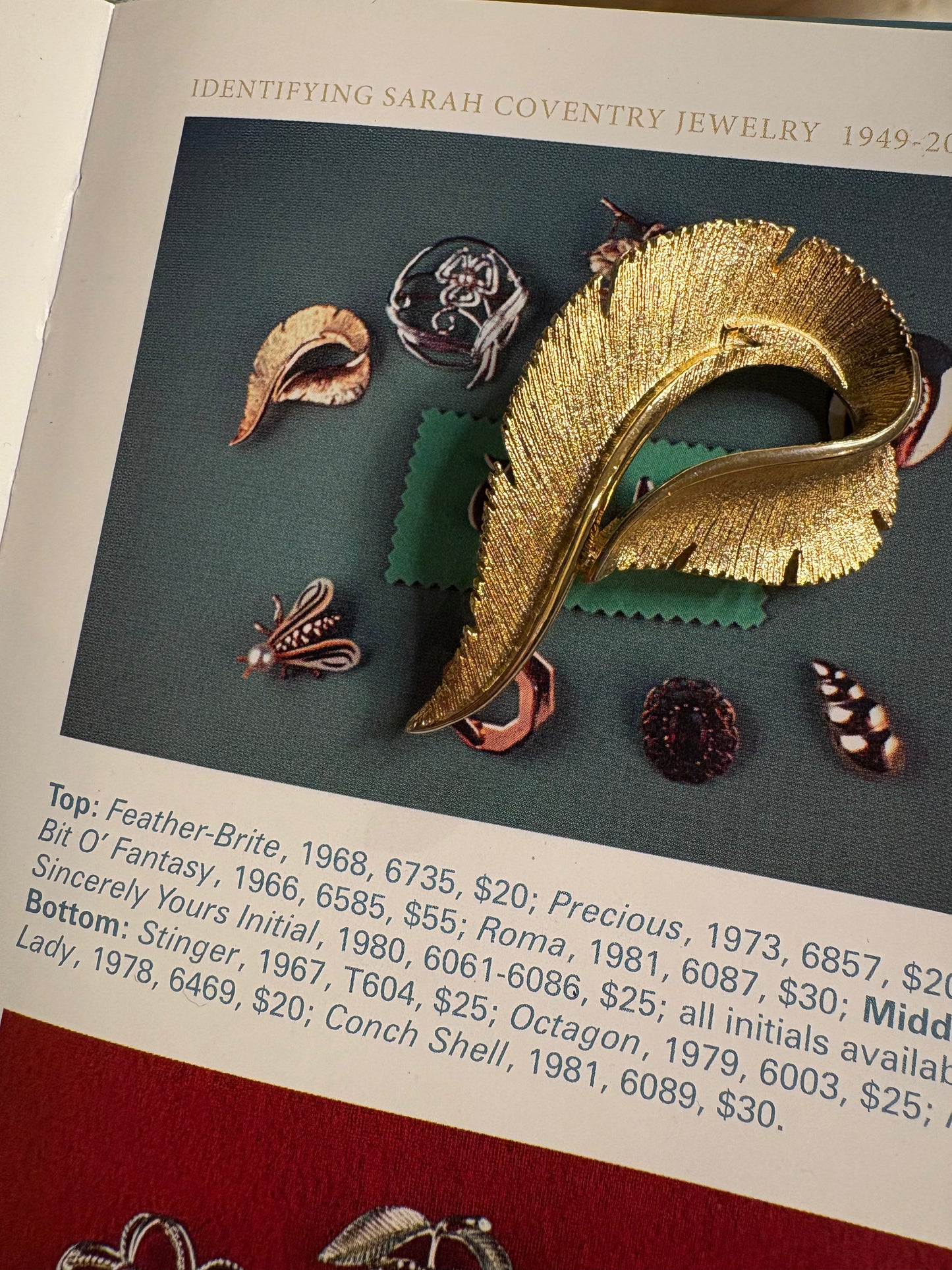 Spilla Sarah Coventry 1968.