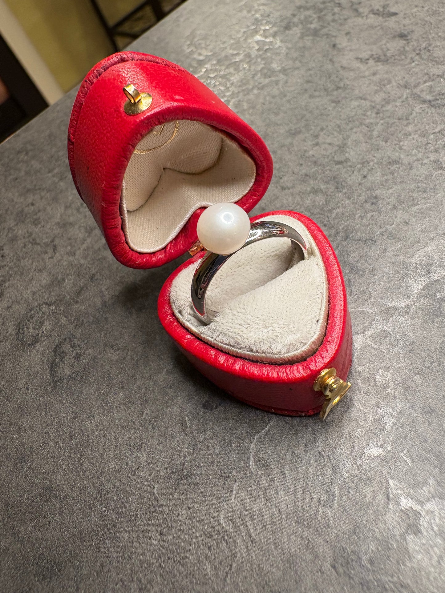 Anello Argento 925 e Perla