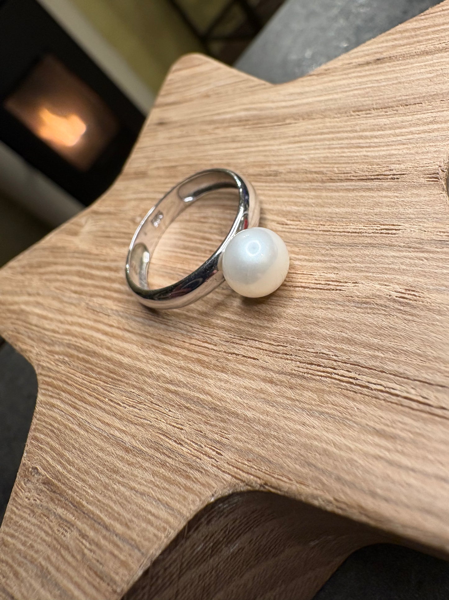 Anello Argento 925 e Perla