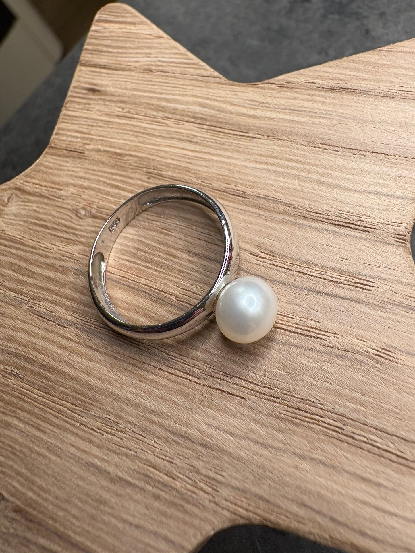 Anello Argento 925 e Perla