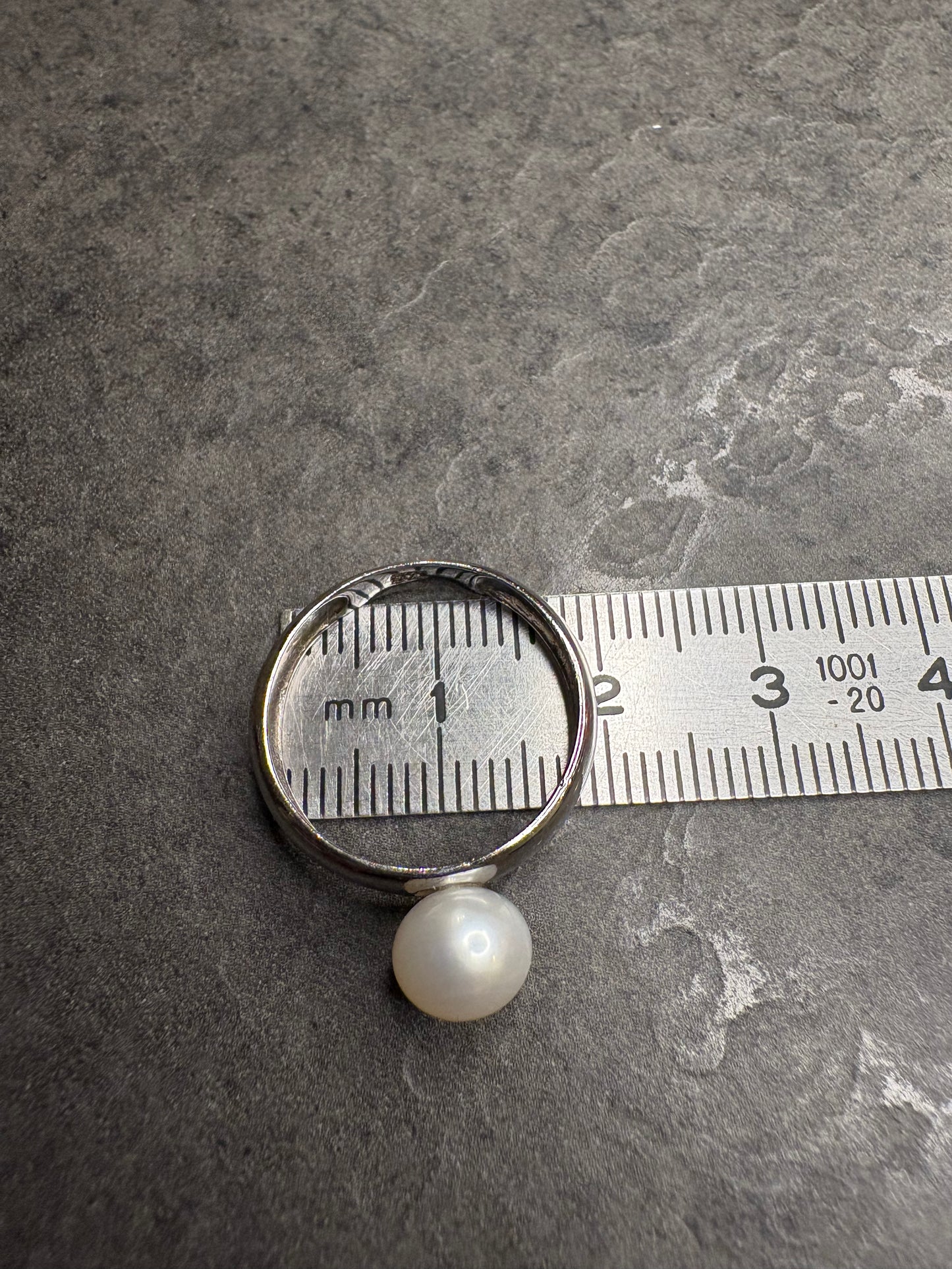 Anello Argento 925 e Perla