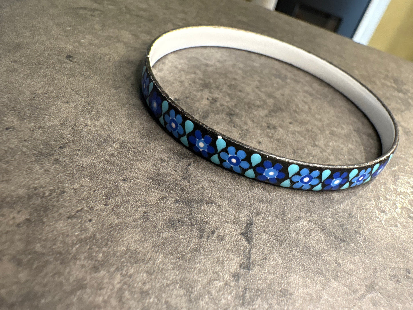 Bracciale Rigido Blu