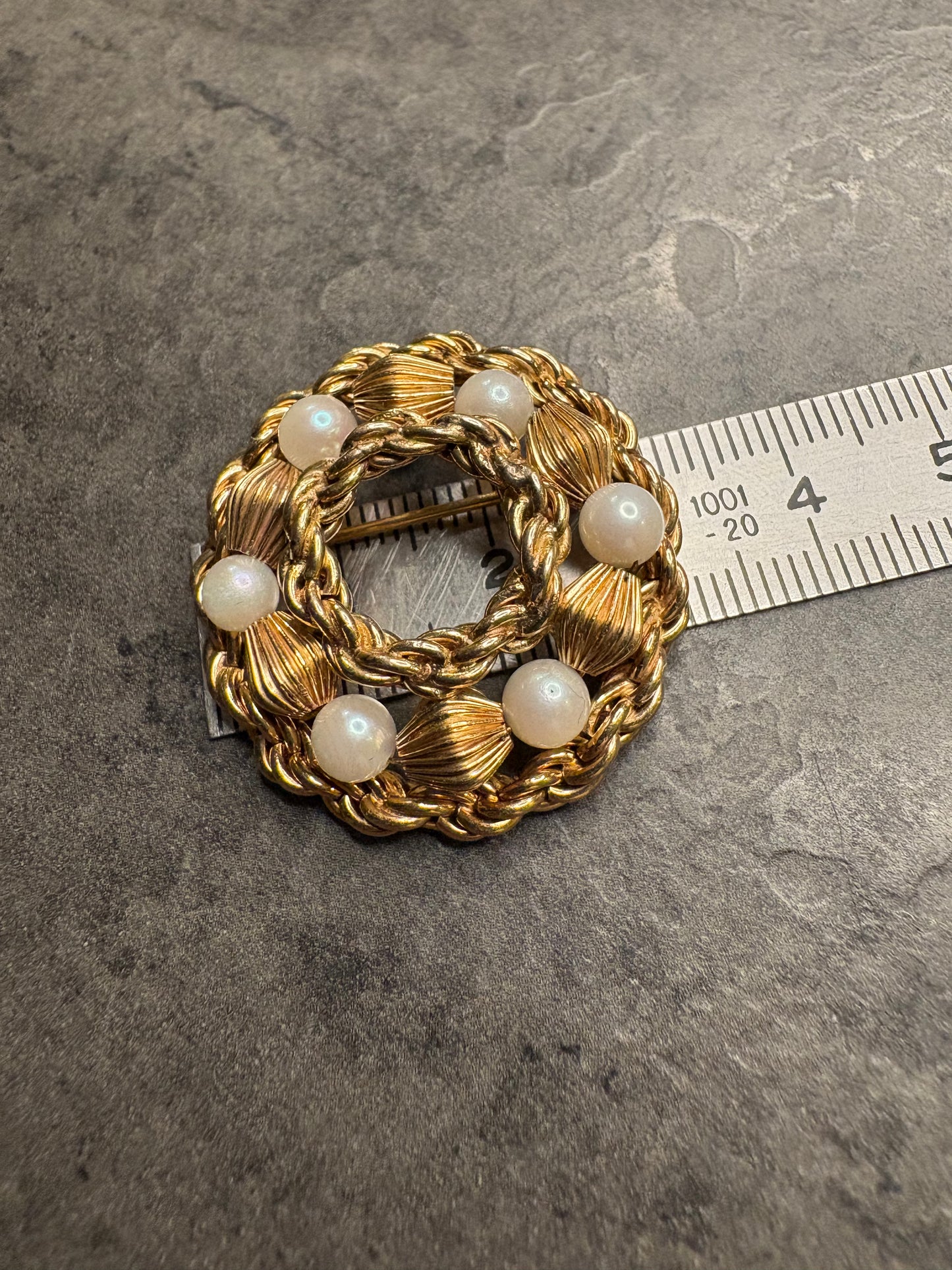 Spilla Placata D’oro