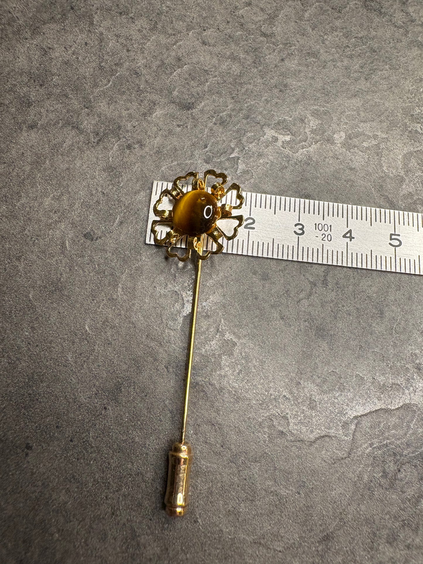 Spilla Stick “Occhio di tigre”