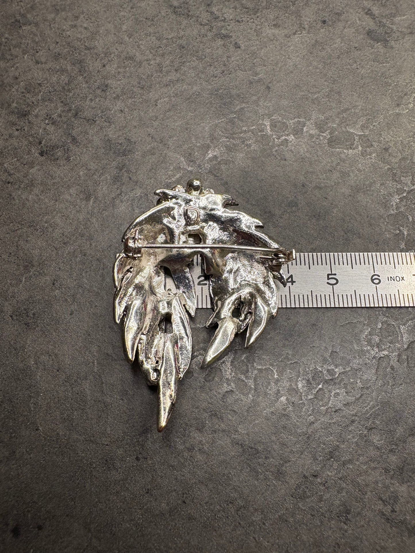 Spilla Cristalli blu