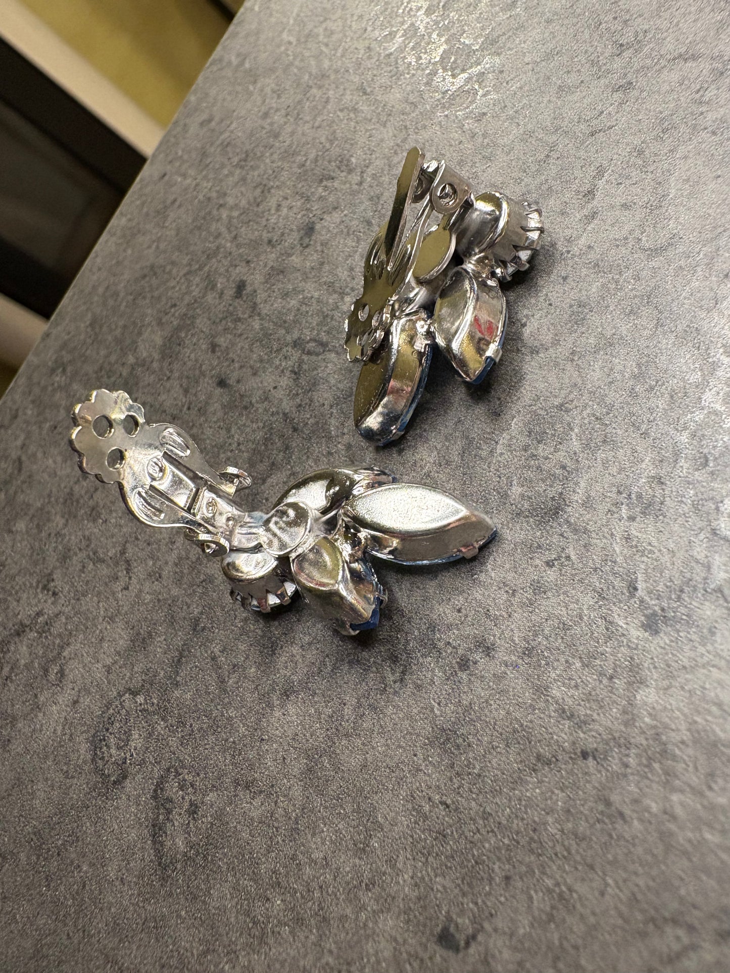 Orecchìni Cristalli azzurri