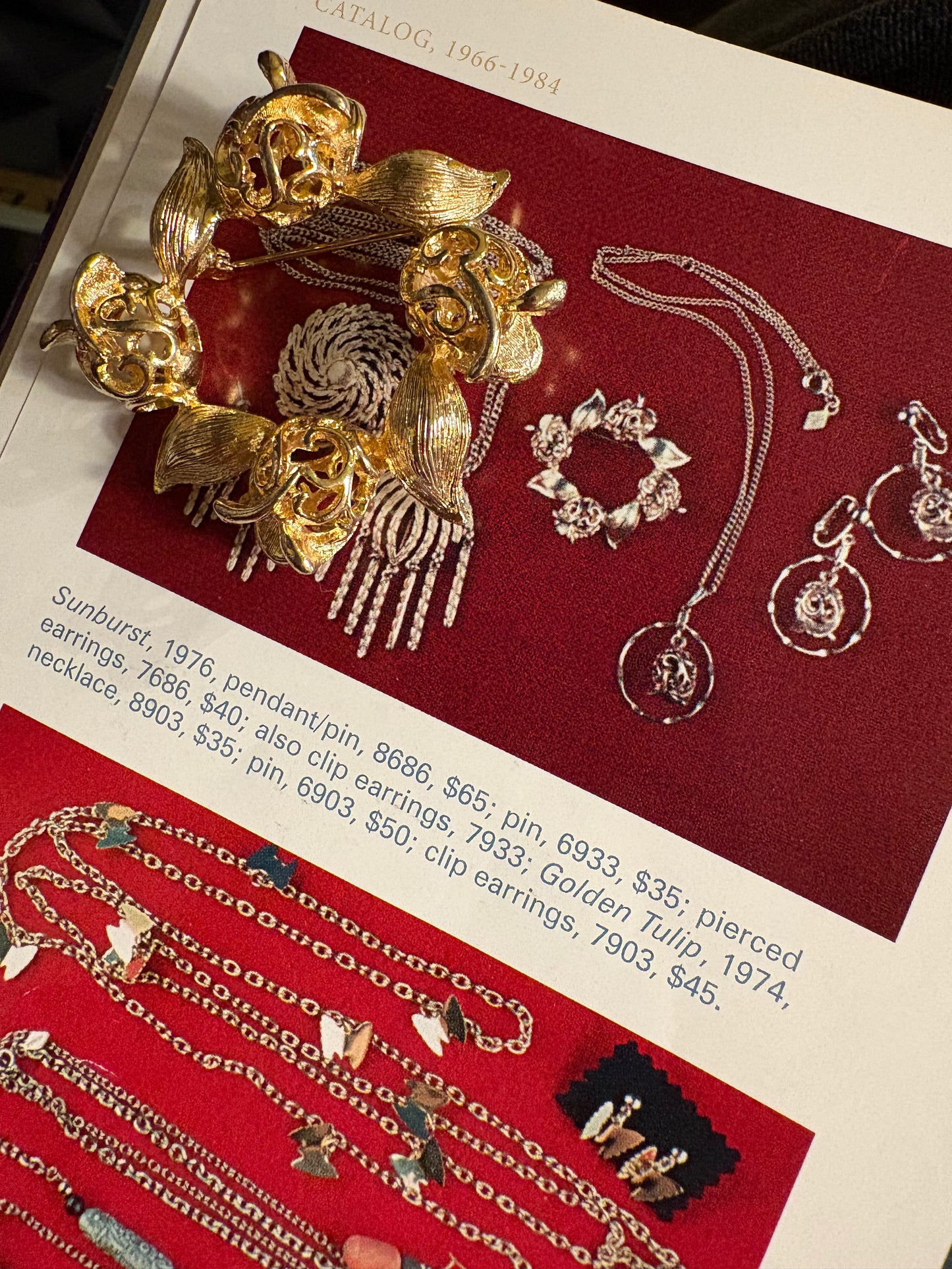 Spilla Sarah Coventry 1974