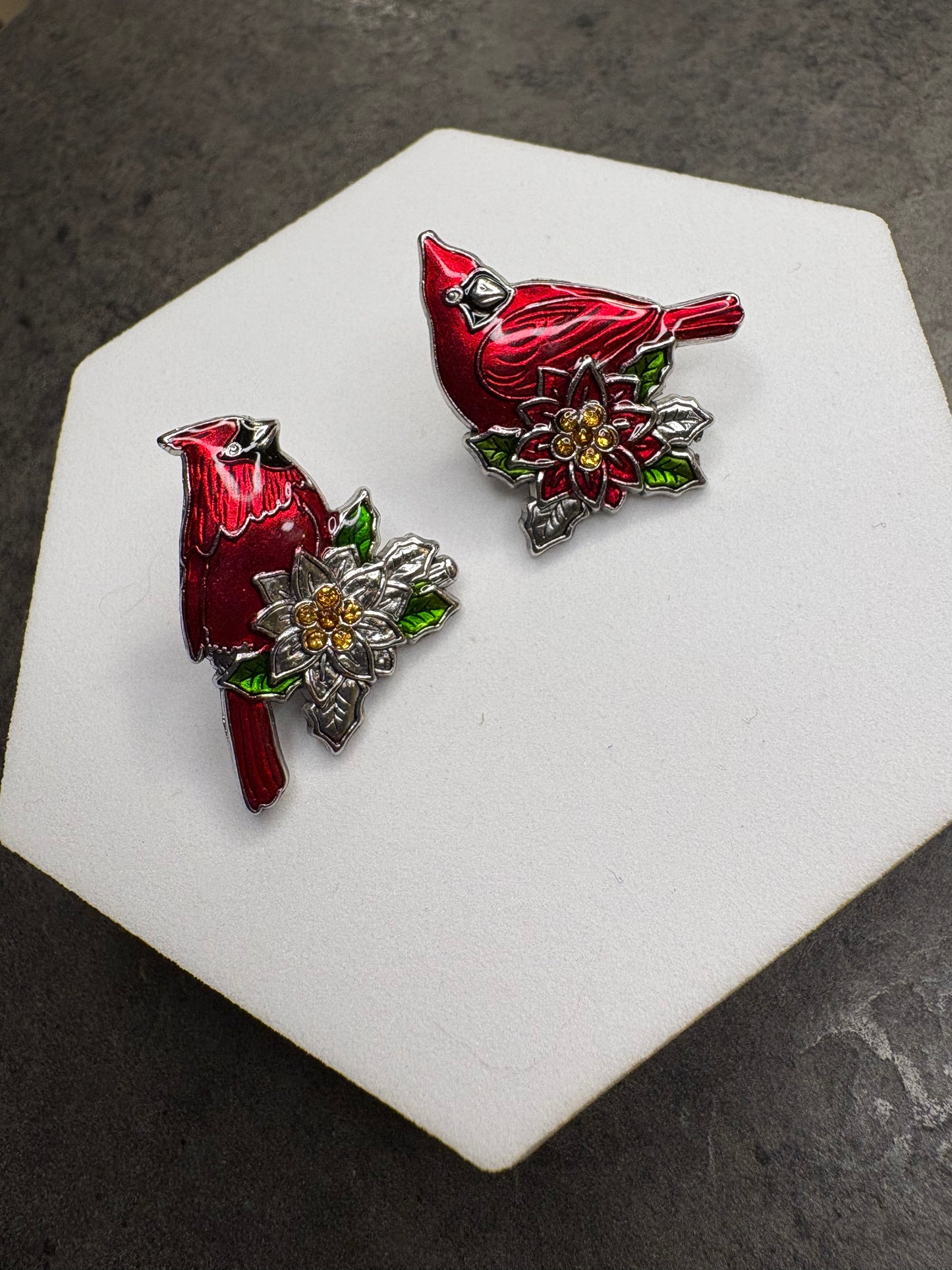 Coppia di pin “Cardinali”