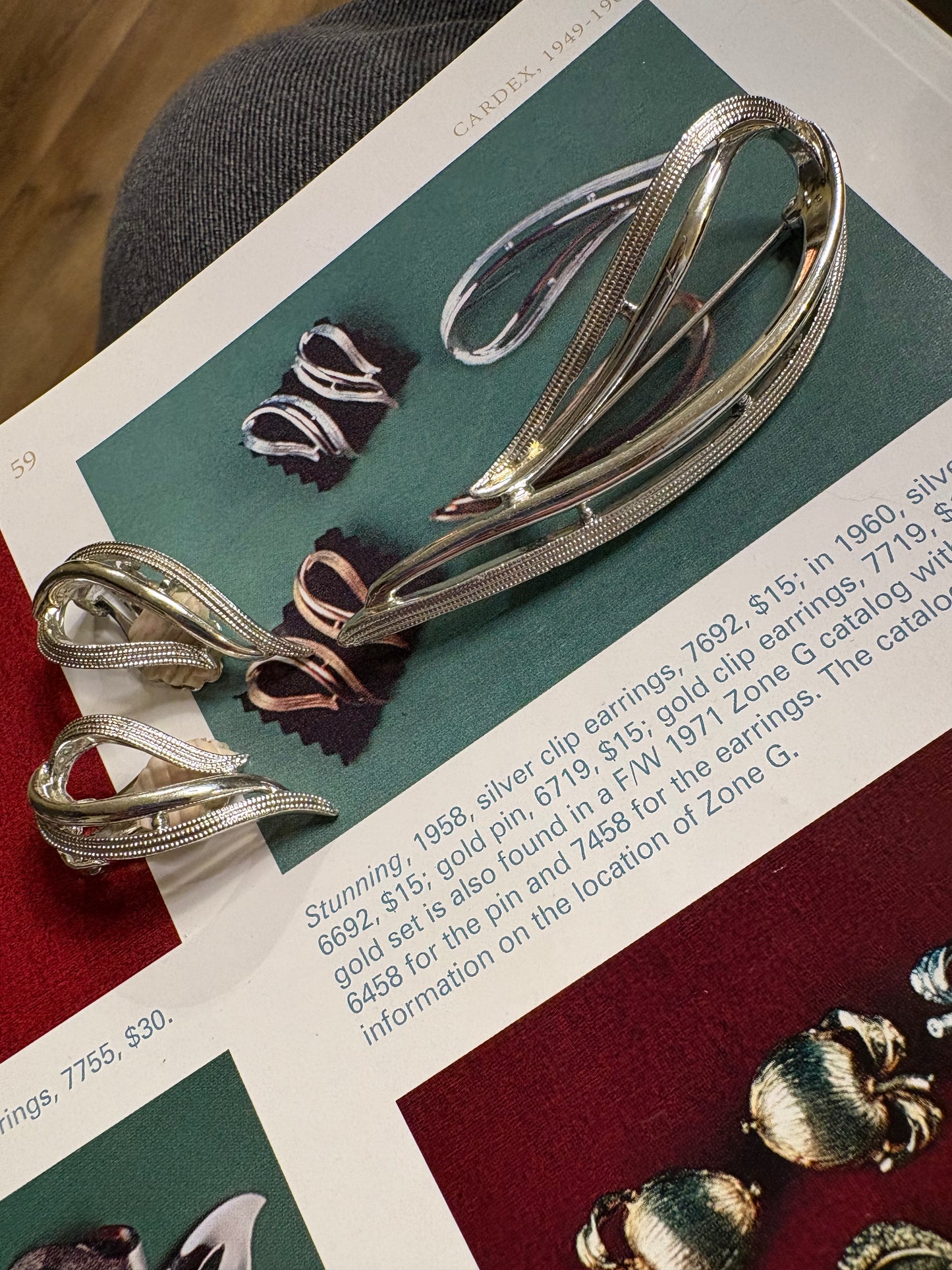 Parure Sarah Coventry 1958.